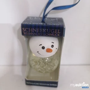 Auktion Persönliche Schneekugel Sabine 