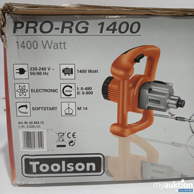 Artikel Nr. 436840 Artikel Nr. 436840: Toolson PRO-RG 1400