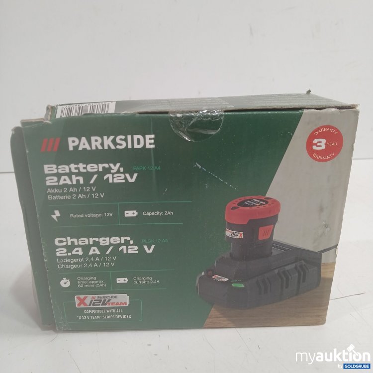 Artikel Nr. 468840 Artikel Nr. 468840: PARKSIDE Battery 2Ah / 12V PAPK12A4