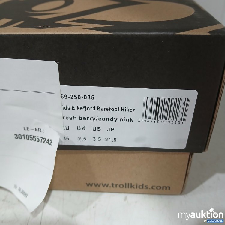 Artikel Nr. 469840 Artikel Nr. 469840: Trollkids Kids Eikefjord Barefoot Hiker Schuhe