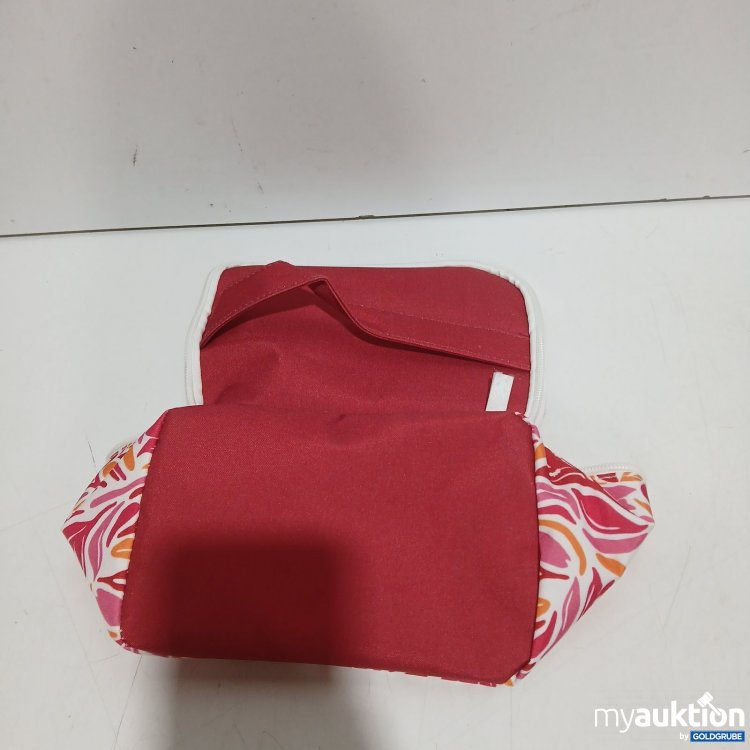 Artikel Nr. 478840 Artikel Nr. 478840: Kosmetiktasche klein rot gemustert länge ca.8cm höhe ca.4cm