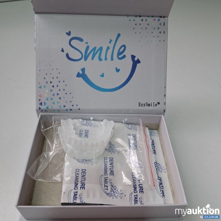 Artikel Nr. 517840 Artikel Nr. 517840: EzySmile Moldable Dentures Cleaning Tablets