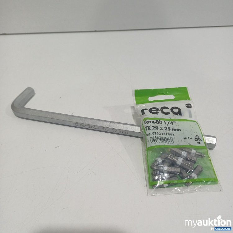 Artikel Nr. 523840:  Promat Sechskantschlüssel S2 12mm, Torx Bit TX 20x25mm