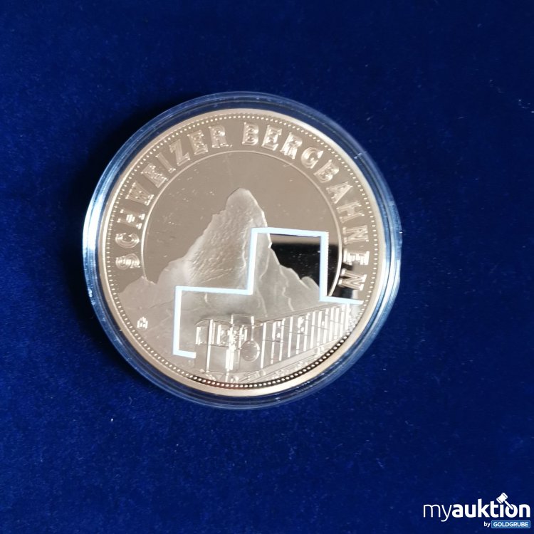 Artikel Nr. 739840 Artikel Nr. 739840: Gedenkmünze Schweizer Bergbahnen