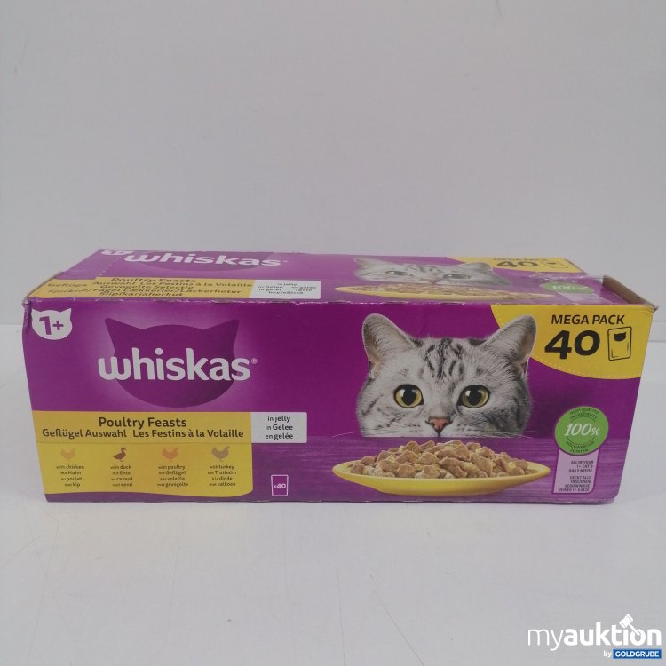 Artikel Nr. 834840 Artikel Nr. 834840: Whiskas Geflügel Auswahl 40x85g