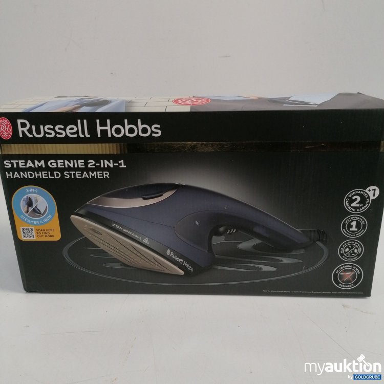 Artikel Nr. 88840 Artikel Nr. 88840: Russel Hobbs Steam Genie 2in1 Handheld Steamer Model:28370-56