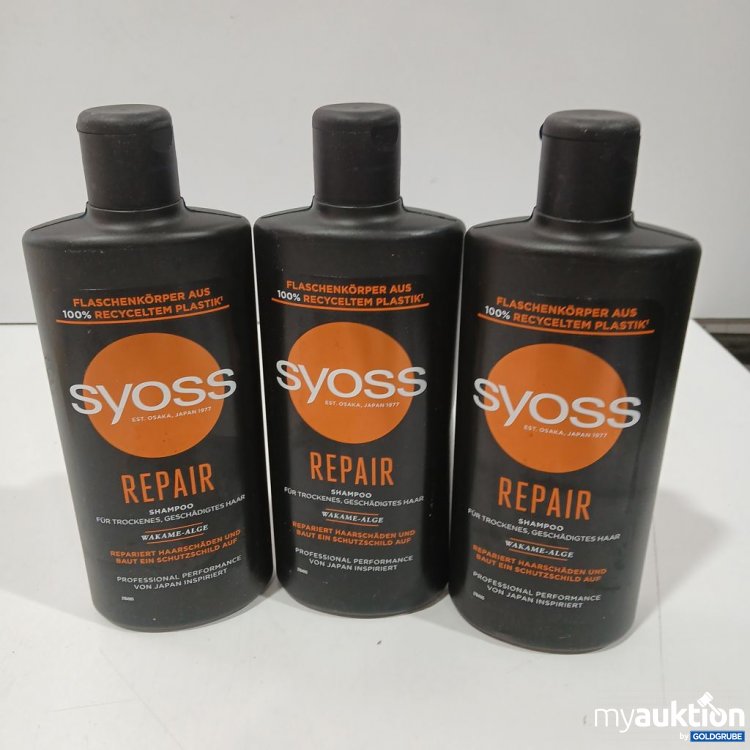 Artikel Nr. 918840 Artikel Nr. 918840: Syoss Repair Shampoo 3x440 ml