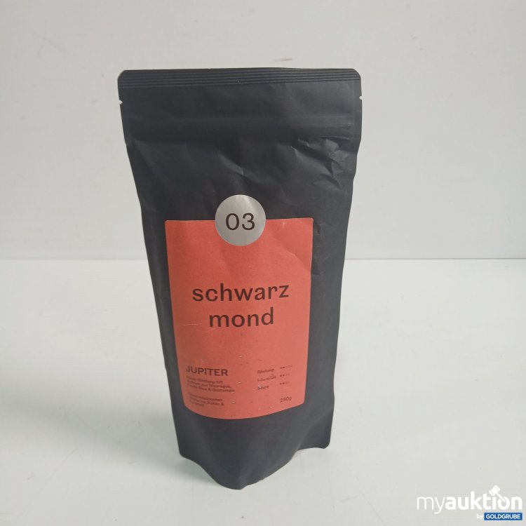 Artikel Nr. 957840: Schwarz mond Jupiter Kaffee ganze Bohnen 250g 