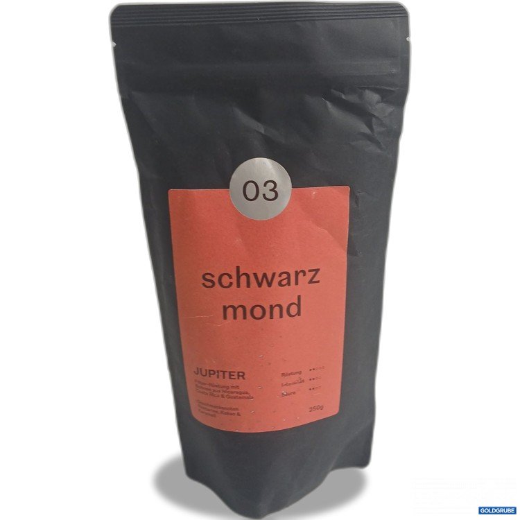 Artikel Nr. 957840: Schwarz mond Jupiter Kaffee ganze Bohnen 250g 