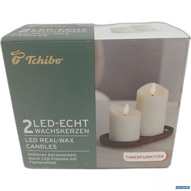 Artikel Nr. 968840 Artikel Nr. 968840: Tchibo 2LED Echt Wachskerzen Timerfunktion
