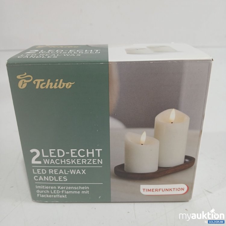 Artikel Nr. 968840 Artikel Nr. 968840: Tchibo 2LED Echt Wachskerzen Timerfunktion