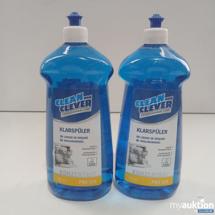 Artikel Nr. 978840: Clean and Clever Klarspüler PRO 123 2x1 l