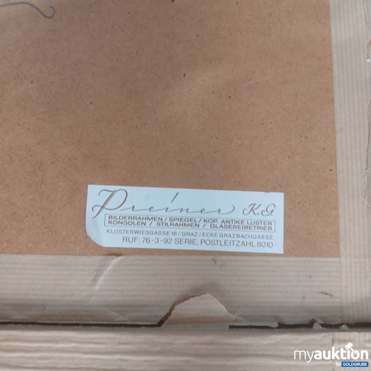 Artikel Nr. 996840 Artikel Nr. 996840: Preiner KG Scherüga Gemälde 70x60