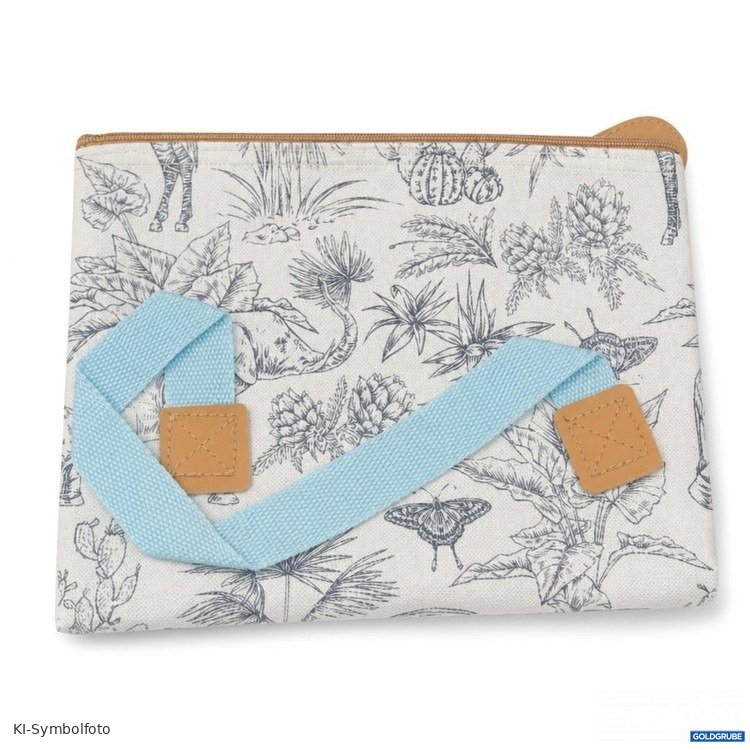 Artikel Nr. 467841 Artikel Nr. 467841: faltbare Tasche mit Tier- und Pflanzenmuster Höhe und breite 26cm