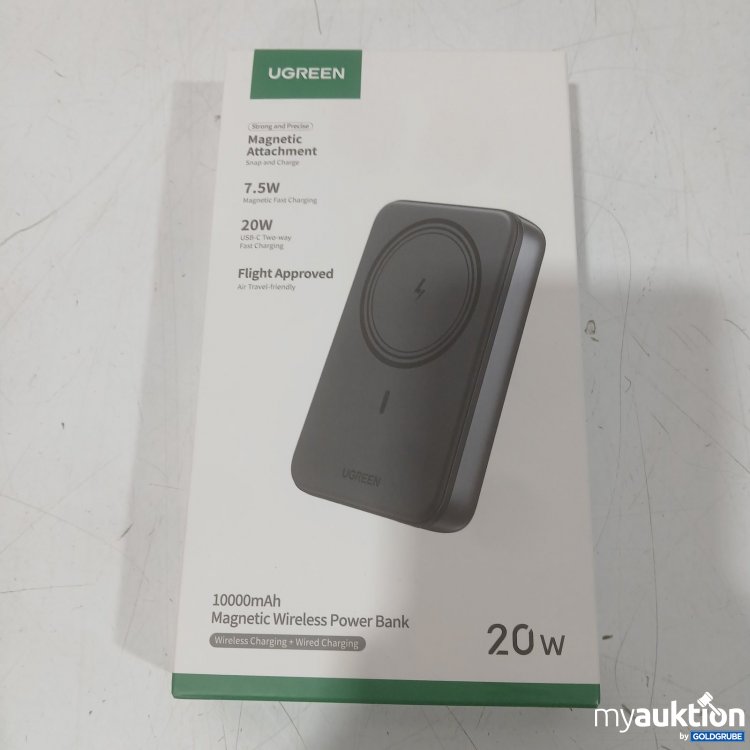 Artikel Nr. 471841 Artikel Nr. 471841: UGREEN Power Bank 10000mAh Magnetic Wireless 20W