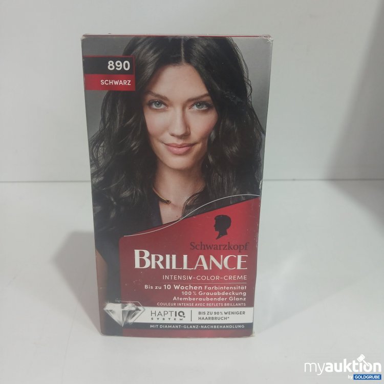 Artikel Nr. 843841 Artikel Nr. 843841: Schwarzkopf Brillance Intensiv Color Creme 890 Schwarz