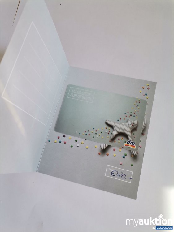 Artikel Nr. 845841 Artikel Nr. 845841: DM Gutschein Wert 20 Euro