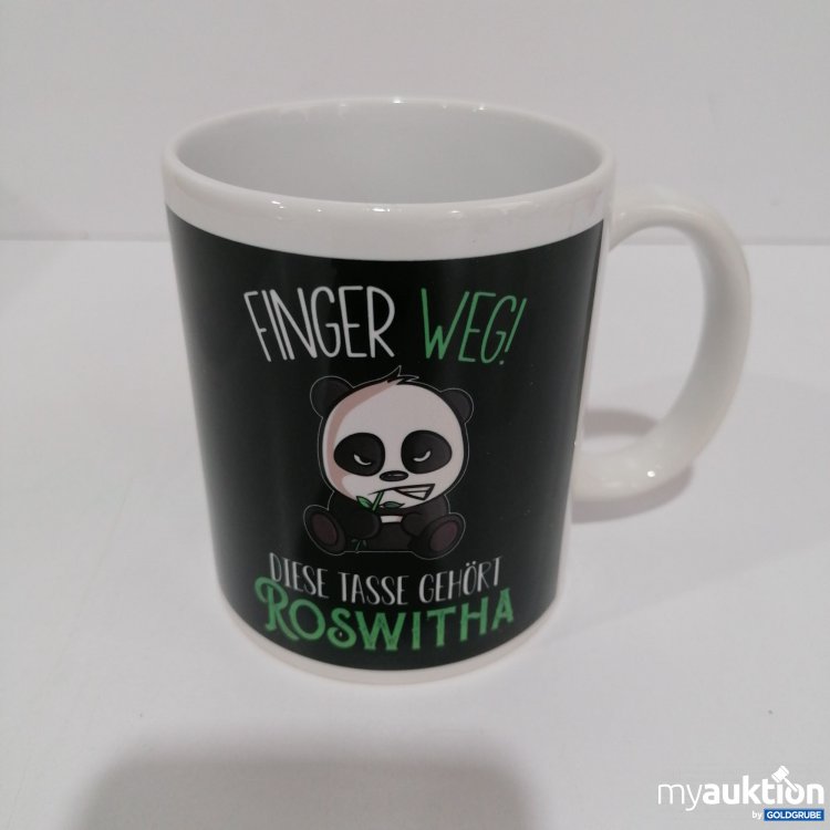 Artikel Nr. 849841: Tasse, Finger weg! "  Roswitha" 