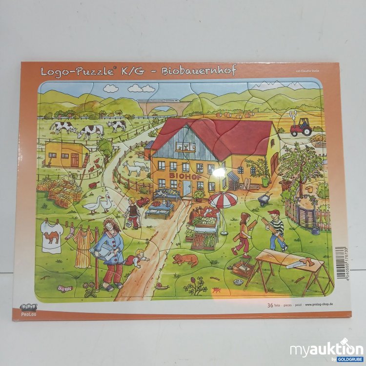 Artikel Nr. 899841: Prolog Logo Puzzle Bio Bauernhof 36Teile 