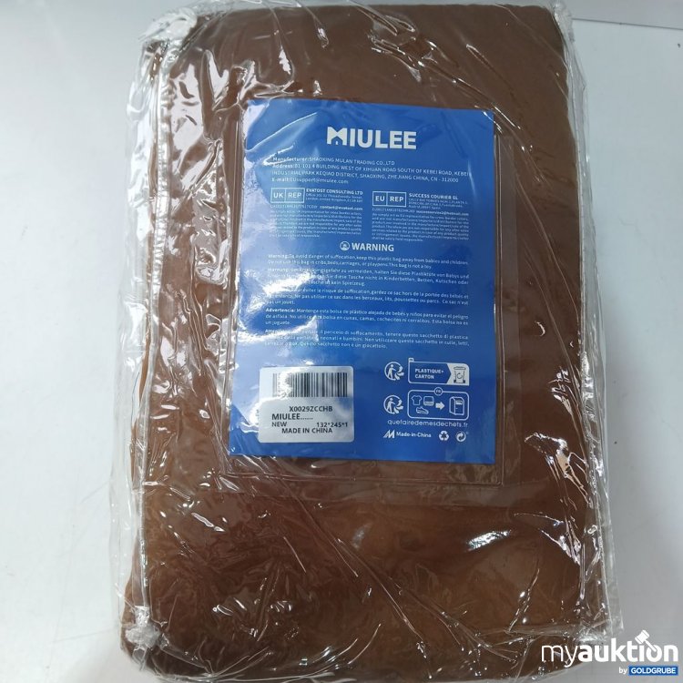 Artikel Nr. 929841 Artikel Nr. 929841: MIULEE Ring-Vorhang in Braun, ca 132×245cm
