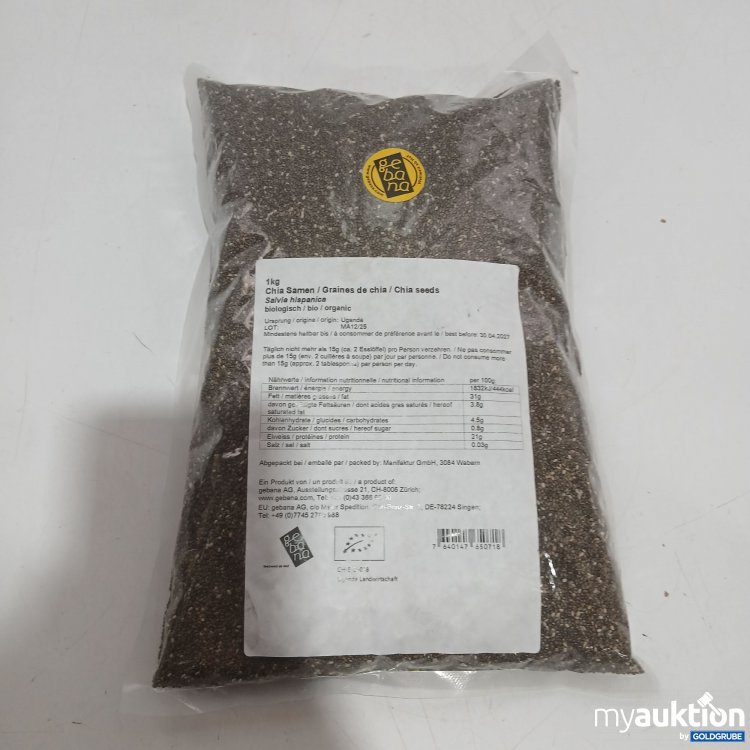 Artikel Nr. 970841: Chia Samen 1kg 