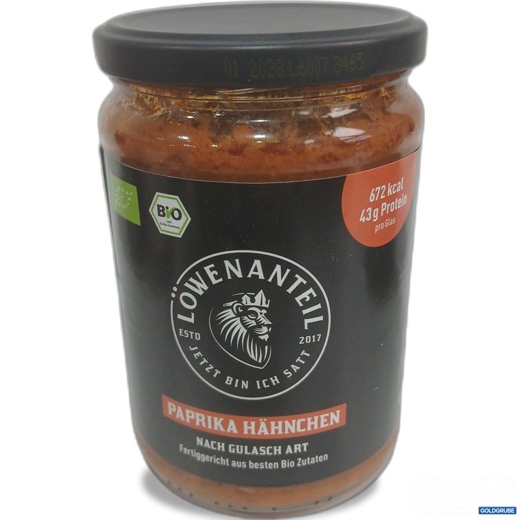 Artikel Nr. 984841 Artikel Nr. 984841: Löwenanteil Paprika Hähnchen 570g