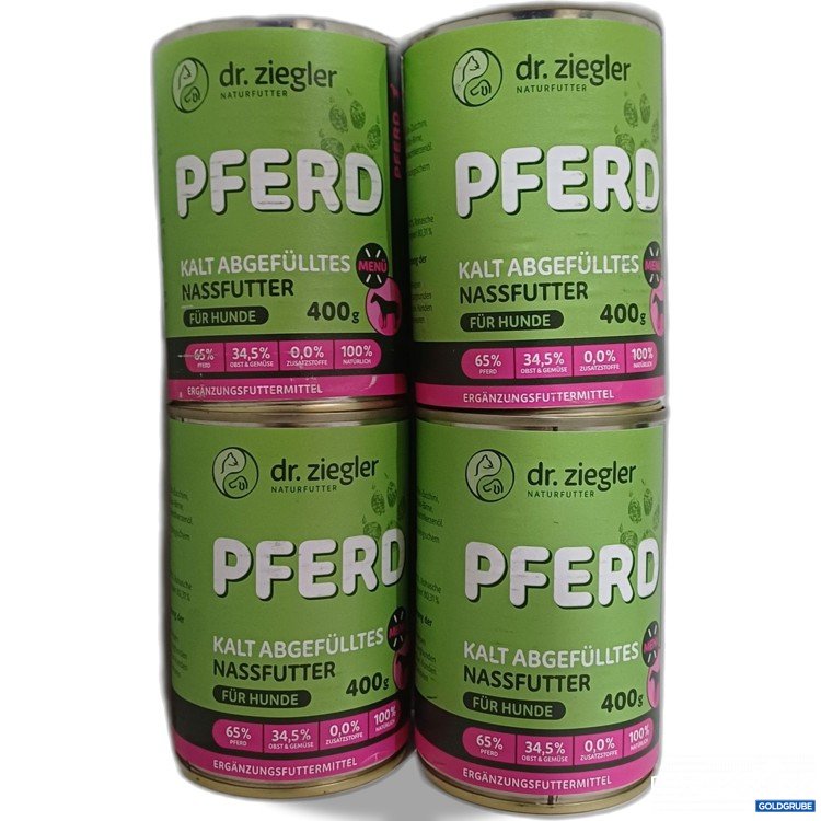 Artikel Nr. 988841: Dr.Ziegler Hundefutter Pferd 4x400g