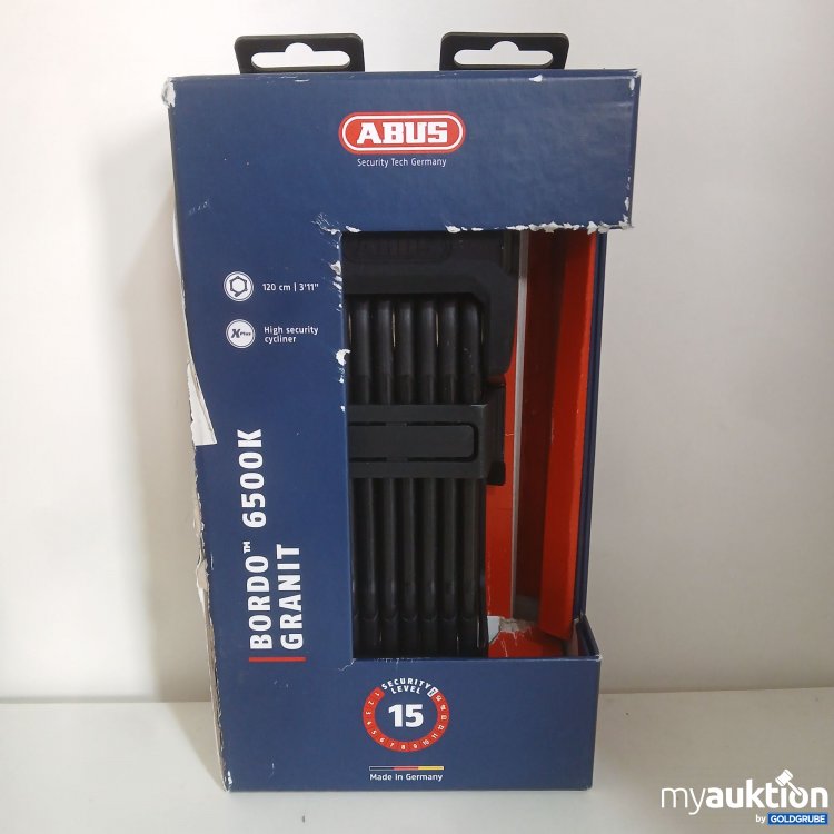 Artikel Nr. 994841: Abus Bordo 6500K Fahrradschloss 120 cm 