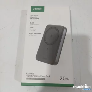 Auktion UGREEN Power Bank 10000mAh Magnetic Wireless 20W