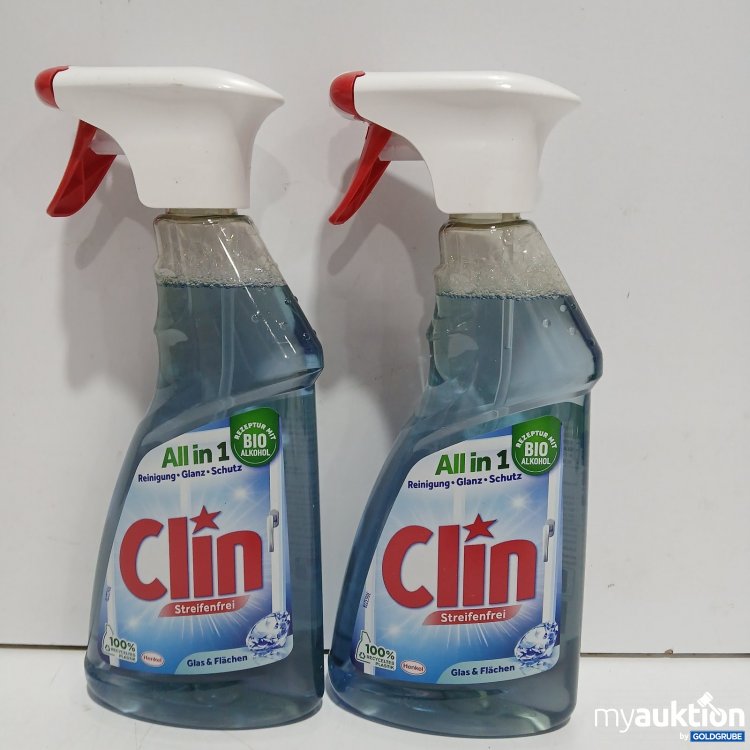 Artikel Nr. 470842: 2 Stk Clin All in 1 glas & Flächen 500 ml