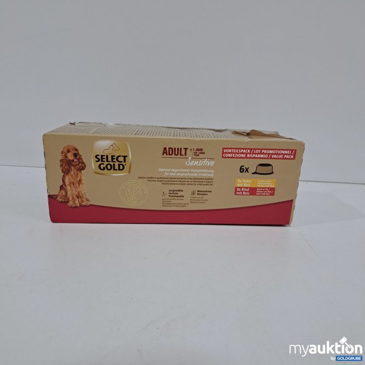 Artikel Nr. 808842: Select Gold adult Huhn/Reis, Rind/Reis 6x125g