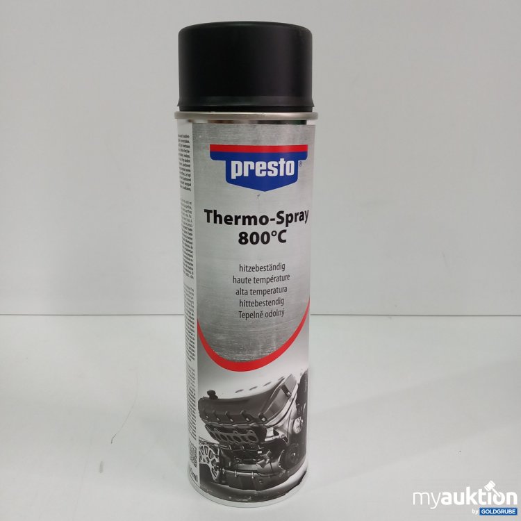 Artikel Nr. 814842 Artikel Nr. 814842: Presto Thermo Spray 800°C hitzebeständig schwarz