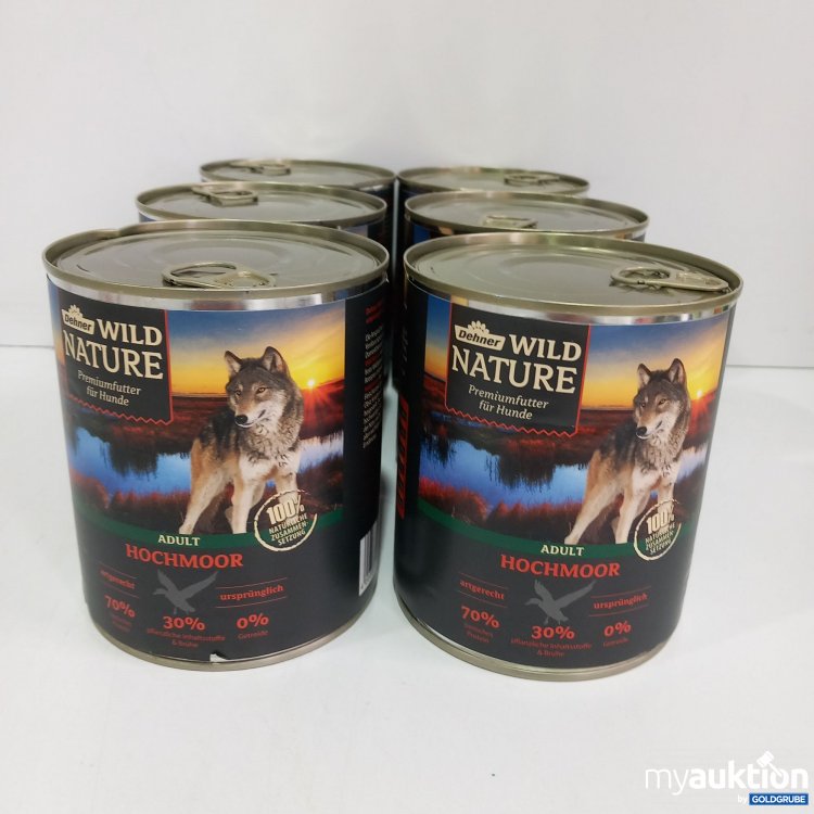 Artikel Nr. 825842 Artikel Nr. 825842: Dehner Wild Nature Hund Adult Hochmoor 6x800g