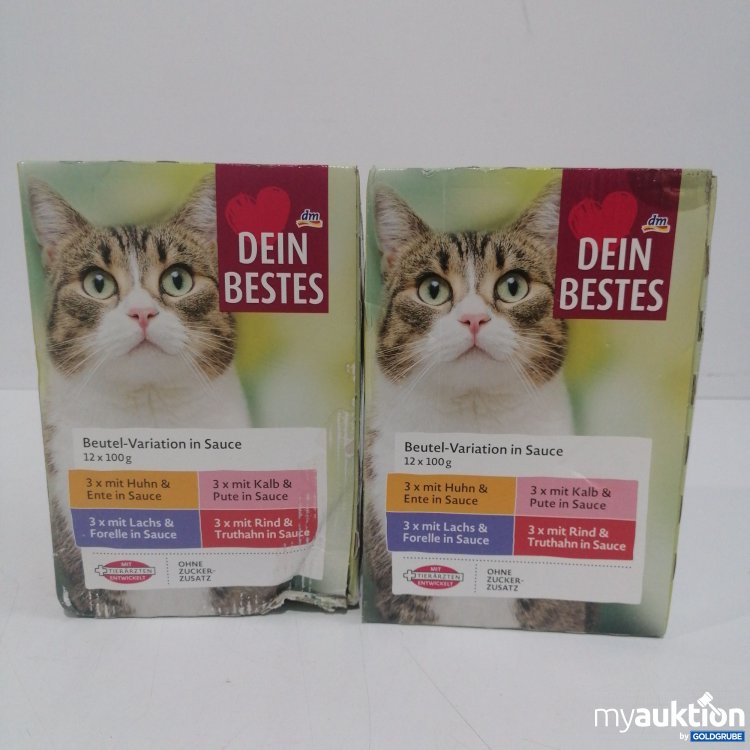 Artikel Nr. 834842: Dein Bestes Beutel Variation in Sauce 2x12x100g