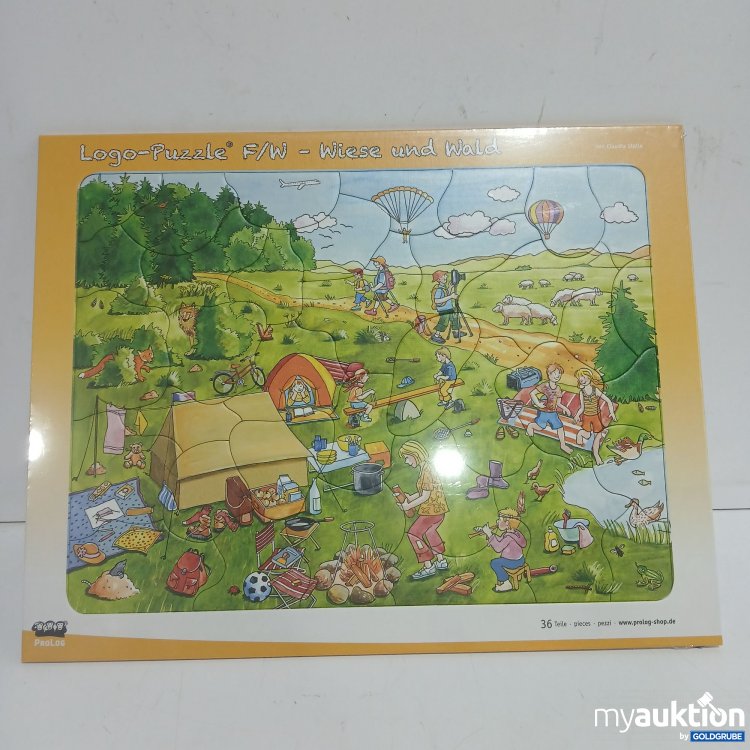 Artikel Nr. 899842: Prolog Logo Puzzle Wiese und Wald 36Teile 