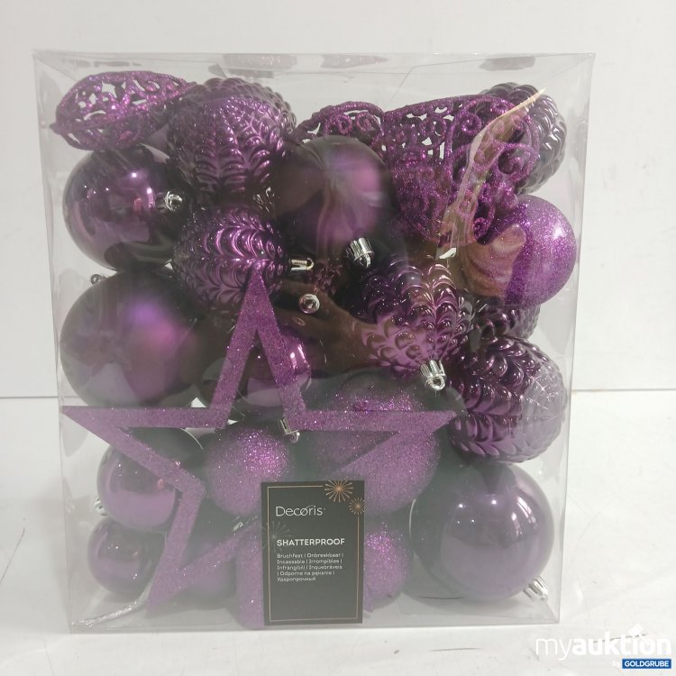 Artikel Nr. 939842: Decoris Shatterproof Weihnachtskugeln 