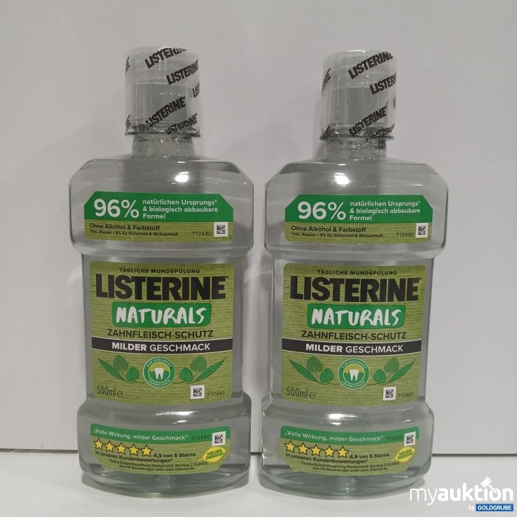 Artikel Nr. 959842: LISTERINE Naturals Zahnfleisch-Schutz Mild Geschmack 2x500 ml