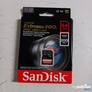 Auktion SanDisk Extreme PRO 64GB SDXC