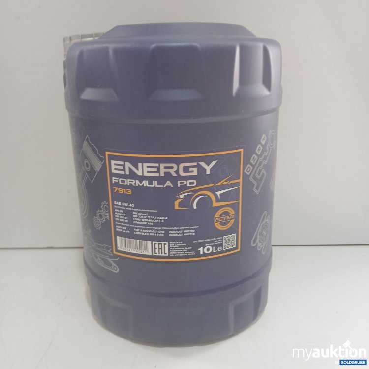 Artikel Nr. 461843: Energy Formula PD 7913 SAE 5W-40 10L