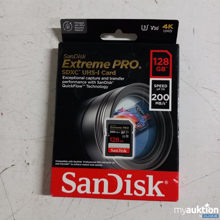Artikel Nr. 725843: SanDisk Extreme PRO 128GB SDXC