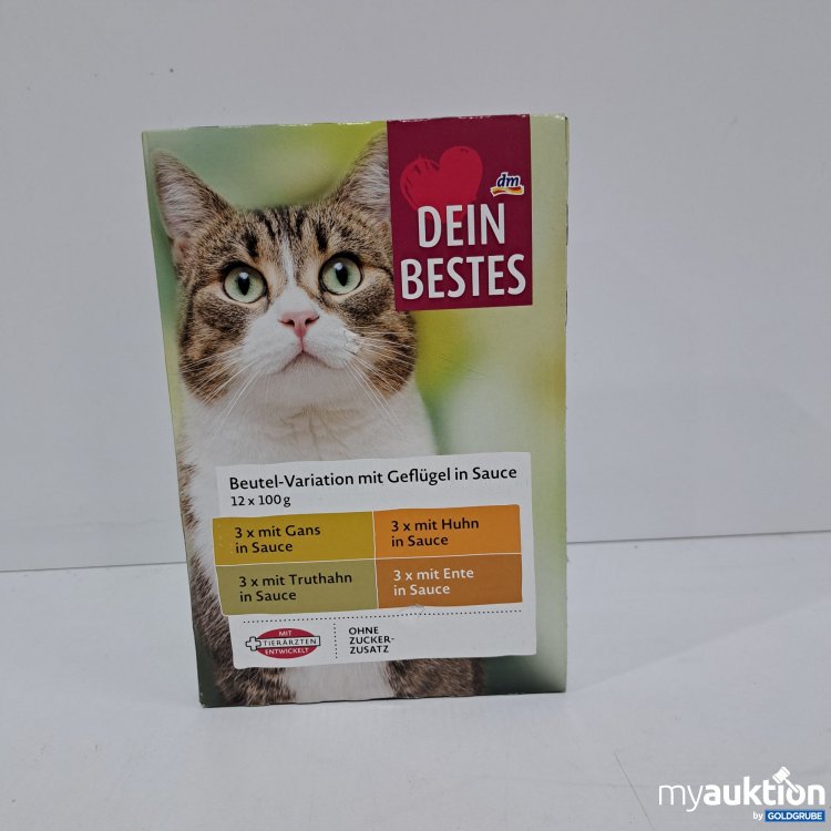 Artikel Nr. 808843: Dein Bestes Katzenfutter Beutel Variationen 12x100g