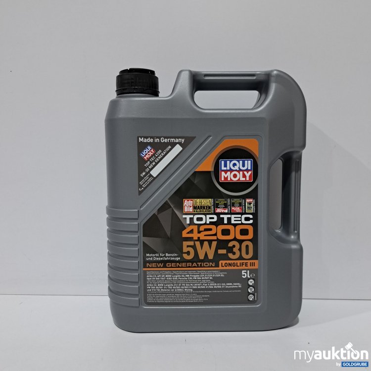 Artikel Nr. 815843 Artikel Nr. 815843: Liqui Moly Top Tec 4200 5W30 Longlife III 5L