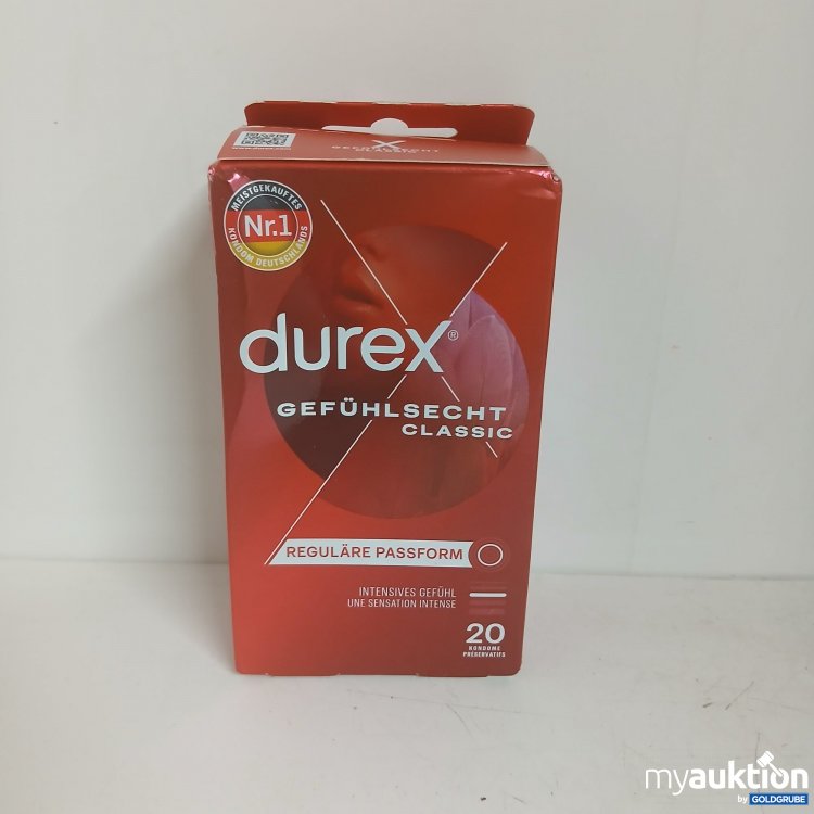 Artikel Nr. 827843 Artikel Nr. 827843: Durex Gefühlsecht Classic 20 Kondome
