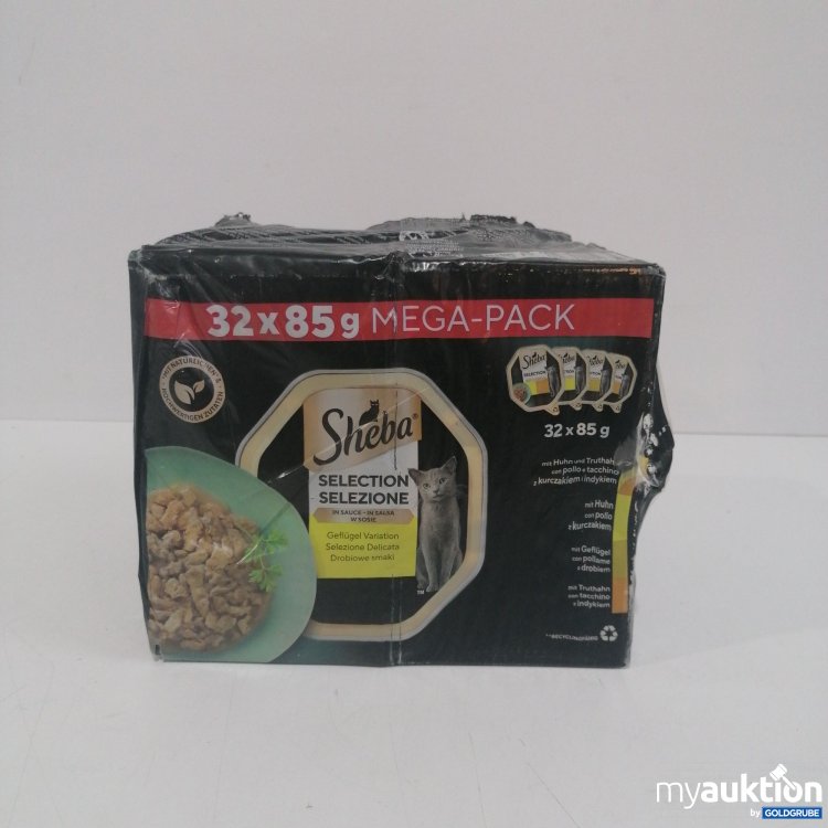 Artikel Nr. 834843: Sheba Selection in Sauce Geflügel variation 32x85g