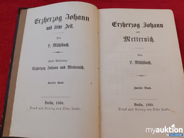 Artikel Nr. 927843: 1860, Erzherzog Johann