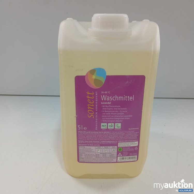 Artikel Nr. 978843: sonett Waschmittel Lavendel 5 l