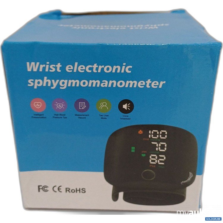 Artikel Nr. 989843 Artikel Nr. 989843: Wrist Electronic Sphygmomanometer