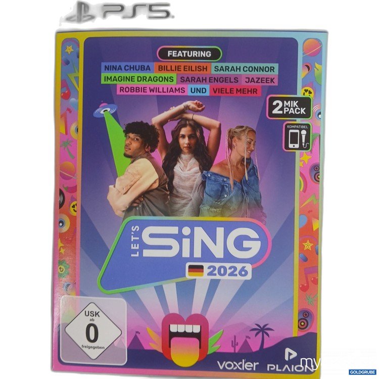 Artikel Nr. 991843: PS5 Let's Sing 2026 Mikrofon plus Spiel 