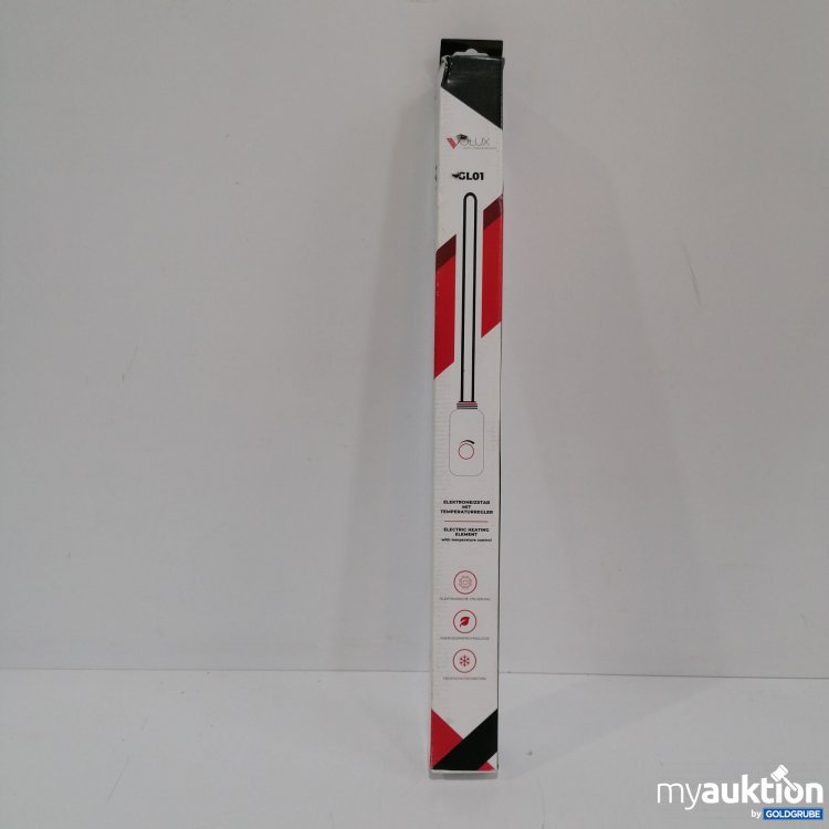 Artikel Nr. 438844: Volux GL01 Elektroheizstab mit Temperaturregler weiß 1200W, 230V/50Hz