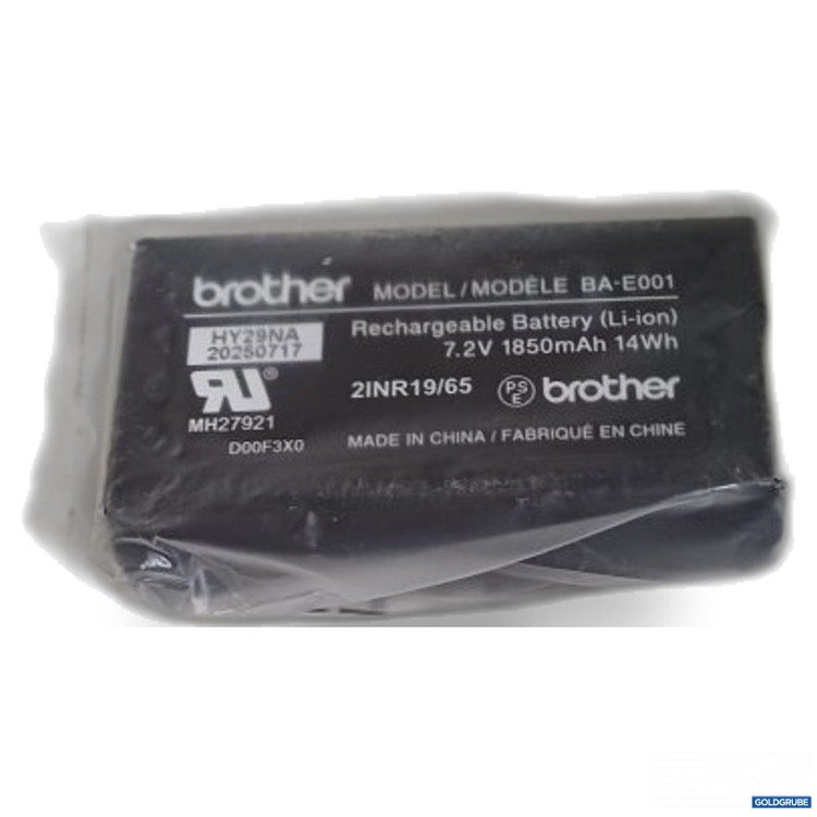Artikel Nr. 447844 Artikel Nr. 447844: Brother Akku BA-E001 7,2V 1850mAh Li-ion